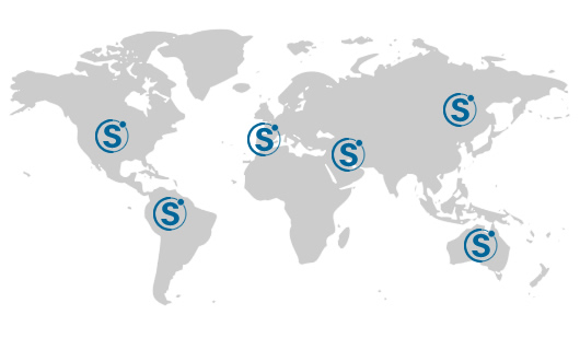 Sniace en el mundo